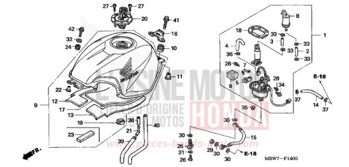 FUEL TANK CBR600F6 de 2006